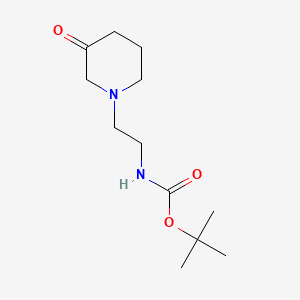 N-Boc-1-(2-amino-ethyl)-piperidin-3-one