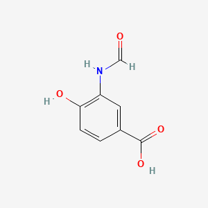 3-Formamido-4-hydroxybenzoic acid