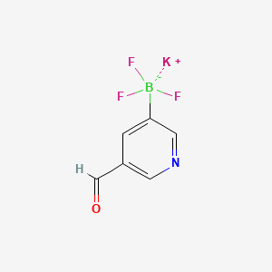 Potassium trifluoro(5-formylpyridin-3-yl)borate
