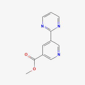 Methyl 5-(pyrimidin-2-yl)pyridine-3-carboxylate