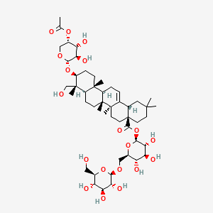 molecular formula C49H78O19 B595502 Asperosaponin IV 