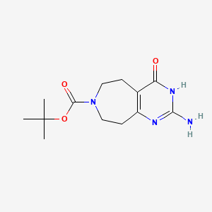 tert-Butyl 2-amino-4-hydroxy-8,9-dihydro-5H-pyrimido[4,5-d]azepine-7(6H)-carboxylate