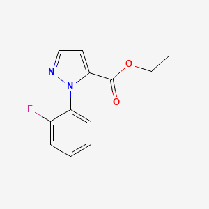ethyl 1-(2-fluorophenyl)-1H-pyrazole-5-carboxylate