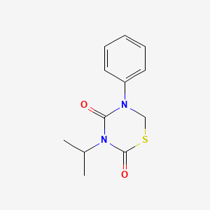 Dihydro-3-(1-methylethyl)-5-phenyl-2H-1,3,5-thiadiazine-2,4(3H)-dione