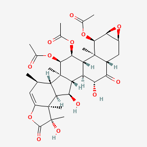 molecular formula C34H44O13 B595614 Taccalonolide B CAS No. 108885-69-4