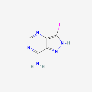 3-Iodo-1H-pyrazolo[4,3-d]pyrimidin-7-amine