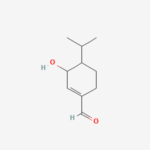 molecular formula C10H16O2 B595633 Eucamalol CAS No. 145544-91-8