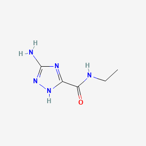 3-amino-N-ethyl-1H-1,2,4-triazole-5-carboxamide