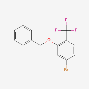 2-(Benzyloxy)-4-bromo-1-(trifluoromethyl)benzene