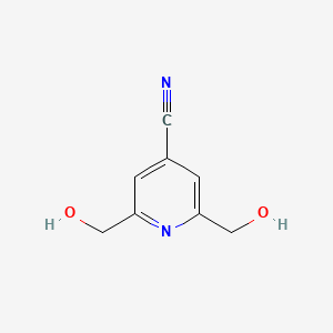 2,6-Bis(hydroxymethyl)isonicotinonitrile