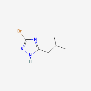 3-Bromo-5-isobutyl-1H-1,2,4-triazole