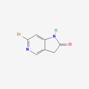 6-Bromo-1,3-dihydro-2H-pyrrolo[3,2-C]pyridin-2-one