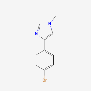 4-(4-Bromophenyl)-1-methyl-1H-imidazole