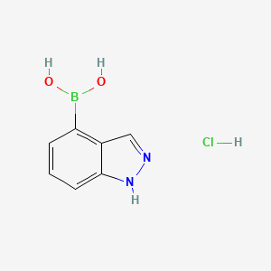 (1H-Indazol-4-yl)boronic acid hydrochloride