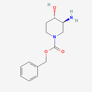 trans-3-Amino-1-cbz-4-hydroxypiperidine
