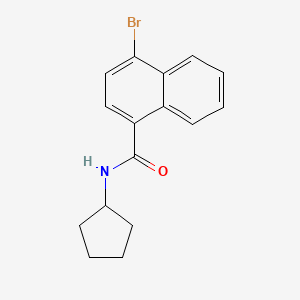 N-Cyclopentyl 4-bromonaphthamide