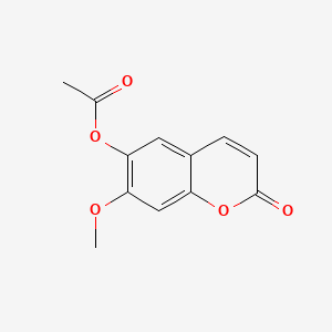 6-Acetoxy-7-methoxycoumarin