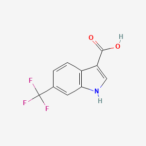 6-(Trifluoromethyl)-1H-indole-3-carboxylic acid