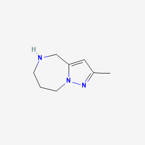2-Methyl-5,6,7,8-tetrahydro-4H-pyrazolo[1,5-a][1,4]diazepine