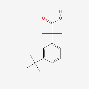 2-(3-Tert-butylphenyl)-2-methylpropanoic acid