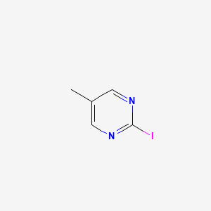 molecular formula C5H5IN2 B595729 2-Iodo-5-methylpyrimidine CAS No. 154129-30-3