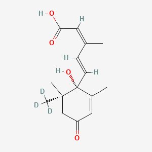 molecular formula C15H20O4 B595763 DAPSONE HYDROXYLAMINE DEUTERATED CAS No. 198486-78-1
