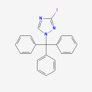 3-Iodo-1-trityl-1H-1,2,4-triazole