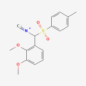 molecular formula C17H17NO4S B595828 1-(2,3-Dimethoxyphenyl)-1-tosylmethyl isocyanide CAS No. 1330186-53-2