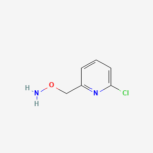 O-[(6-chloropyridin-2-yl)methyl]hydroxylamine