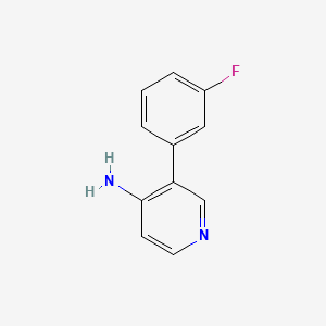 3-(3-Fluorophenyl)pyridin-4-amine