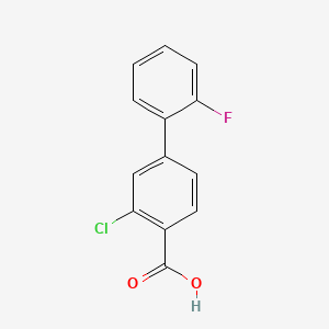 2-Chloro-4-(2-fluorophenyl)benzoic acid