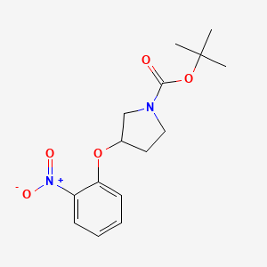 tert-Butyl 3-(2-nitrophenoxy)pyrrolidine-1-carboxylate