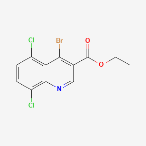 Ethyl 4-bromo-5,8-dichloroquinoline-3-carboxylate