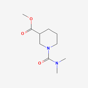 Methyl 1-(dimethylcarbamoyl)piperidine-3-carboxylate