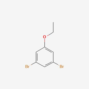 molecular formula C8H8Br2O B595895 1,3-Dibromo-5-ethoxybenzene CAS No. 136265-19-5