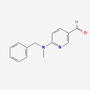 6-(Benzyl(methyl)amino)nicotinaldehyde