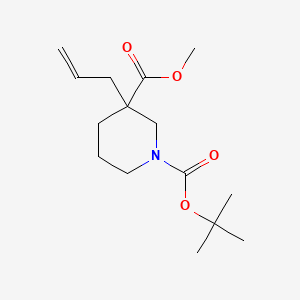 Methyl 1-Boc-3-allylpiperidine-3-carboxylate