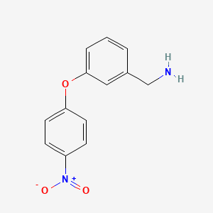 3-(4-Nitrophenoxy)-benzylamine