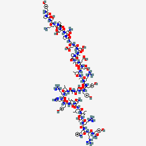 molecular formula C196H289N55O56 B595948 D-Trp(34) neuropeptide Y 