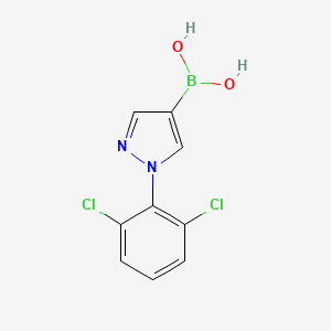 (1-(2,6-Dichlorophenyl)-1H-pyrazol-4-yl)boronic acid