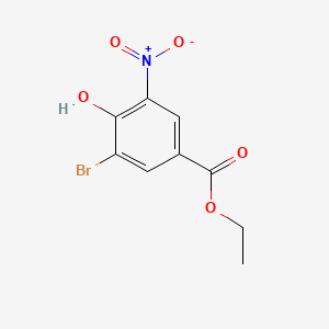 Ethyl 3-bromo-4-hydroxy-5-nitrobenzoate