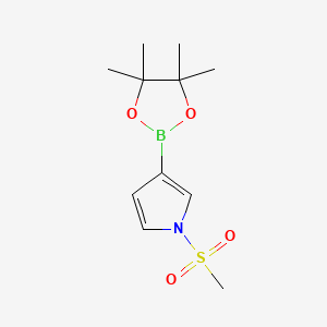 1-(Methylsulfonyl)-3-(4,4,5,5-tetramethyl-1,3,2-dioxaborolan-2-yl)-1H-pyrrole