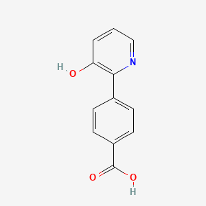 2-(4-Carboxyphenyl)-3-hydroxypyridine