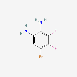 5-Bromo-3,4-difluorobenzene-1,2-diamine
