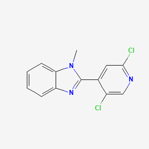 2-(2,5-dichloropyridin-4-yl)-1-methyl-1H-benzo[d]imidazole
