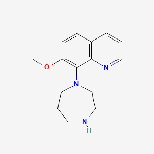 8-(1,4-Diazepan-1-yl)-7-methoxyquinoline