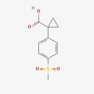 1-[4-(Methylsulfonyl)phenyl]cyclopropanecarboxylic acid