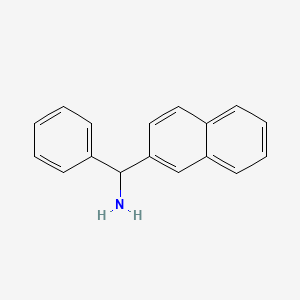 Naphthalen-2-yl(phenyl)methanamine