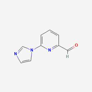 6-(1h-Imidazol-1-yl)picolinaldehyde