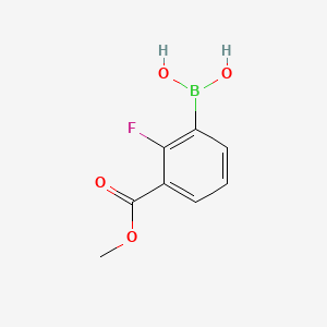 2-Fluoro-3-(methoxycarbonyl)phenylboronic acid